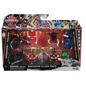 Bakugan Street Brawl Clash Pack Action Figure Set